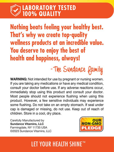Niacin 500mg | Flush Free